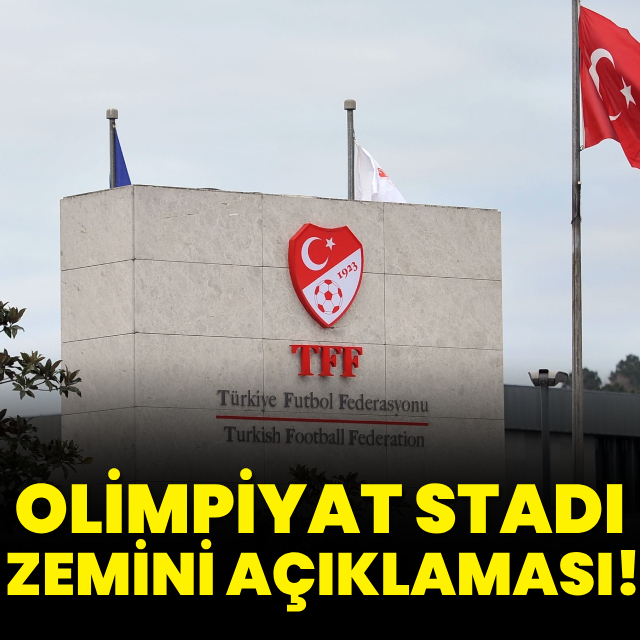 TFF'den zemin açıklaması!
