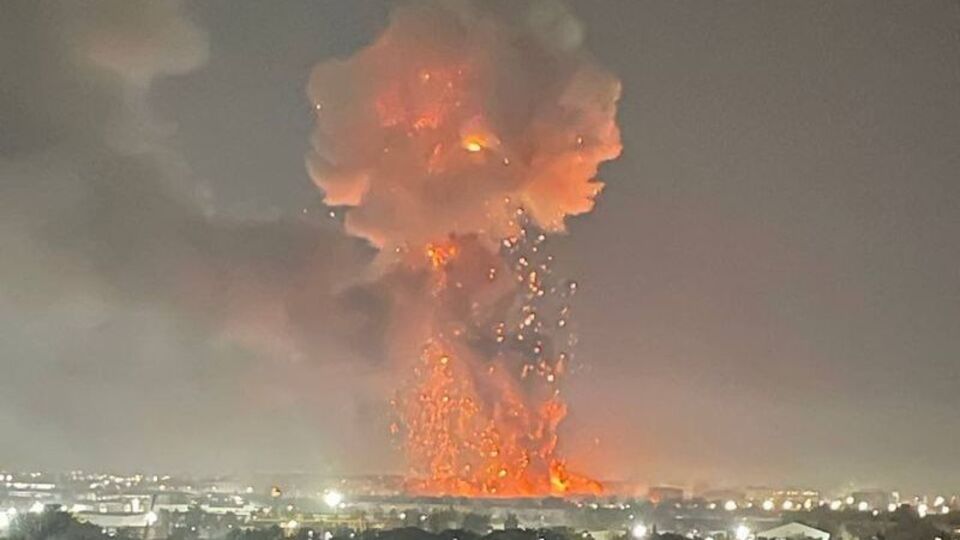 Özbekistan'da korkutan patlama