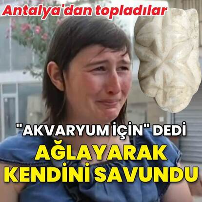 "Akvaryum için" dedi... Ağlayarak kendini savundu!