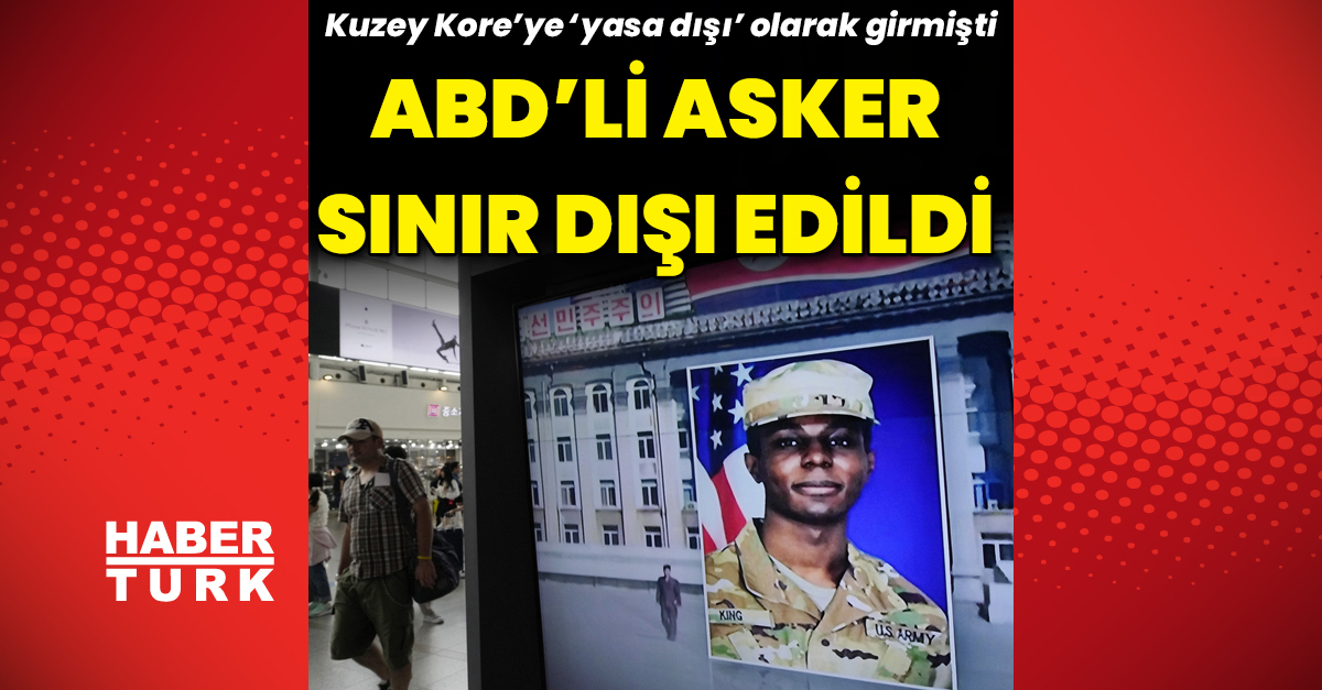 Şimal Kore’ye ‘yasa dışı’ giren asker Travis King, ABD’ye döndü