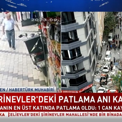 İşte Şirinevler'deki patlama anı