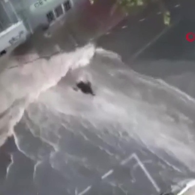 Selin vurduğu Gaziosmanpaşa'da bir kadın metrelerce böyle sürüklendi