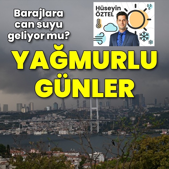 Yağmurlu günler başladı