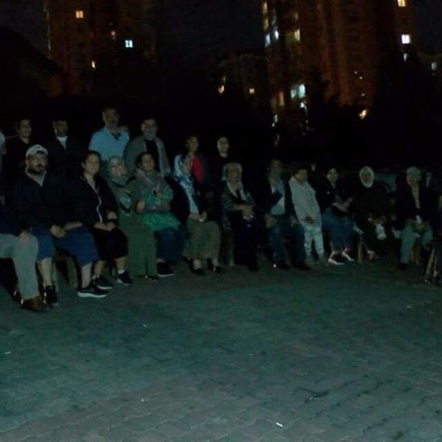 O sitenin elektriği kesildi! Hasta ve yaşlılar zorda