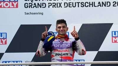 MotoGP sprint yarışında Jorge Martin birinci oldu