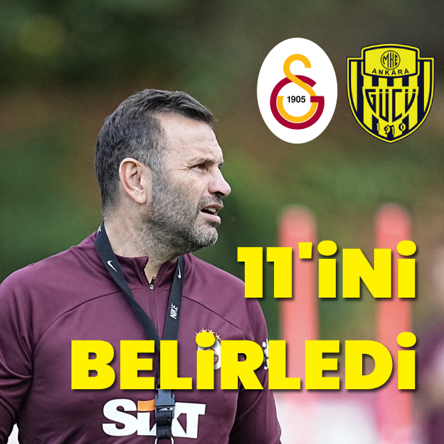 İşte Buruk'un 11'i