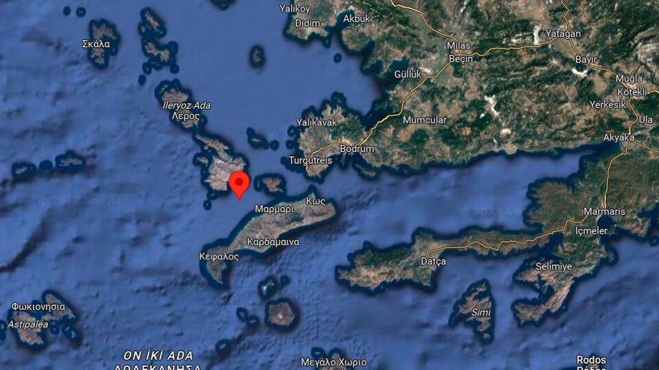 Bodrum'da 4.1 büyüklüğünde deprem!