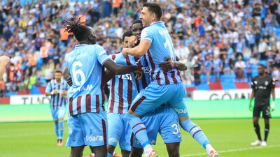 Trabzonspor 1 kişi eksik kazandı!