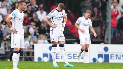 Kopenhag maçında korkutan anlar!