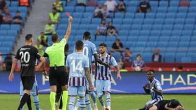 Trabzonspor'da hakem isyanı!