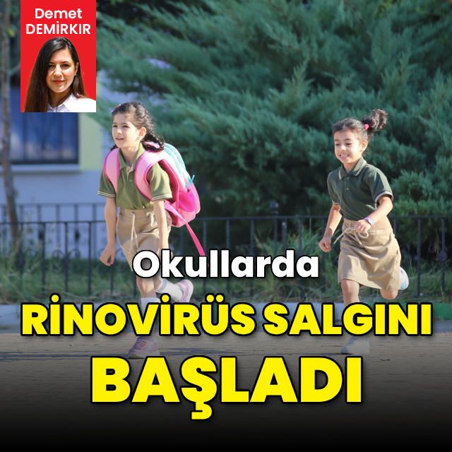 Okullarda rinovirüs salgını başladı!
