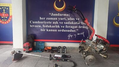 Hırsızlık yaptığı bağ evini kundaklayan şüpheli tutuklandı