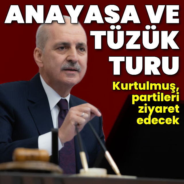 TBMM Başkanı'nda partilere ziyaret