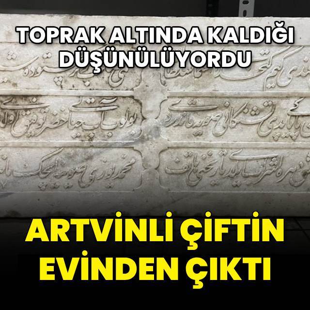 Toprak altında kaldığı düşünülüyordu...
