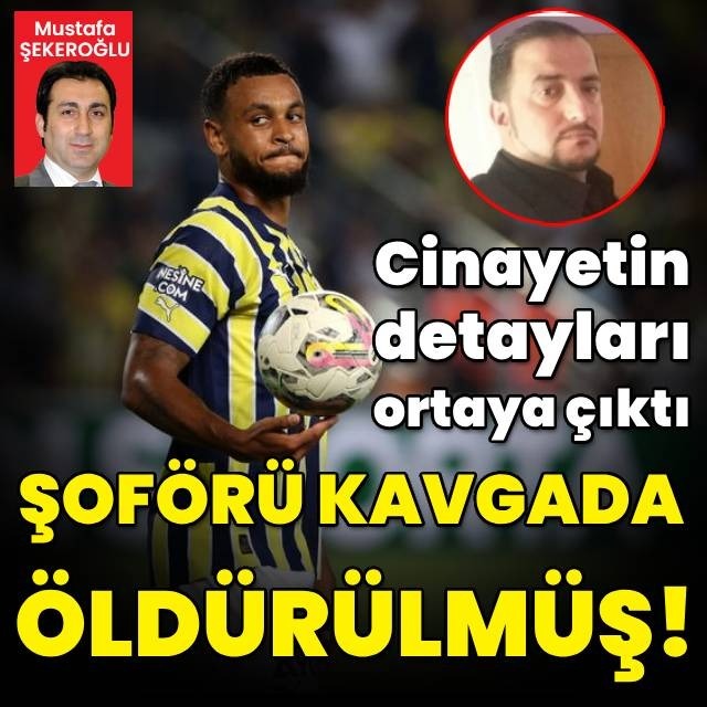FB'li futbolcuyu kahreden cinayet!