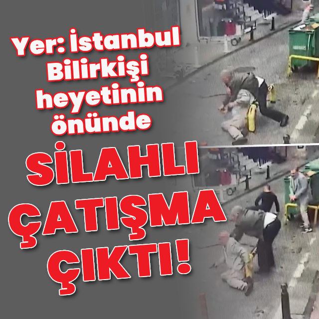 Bilirkişi heyetinin önünde silahlı çatışma çıktı!