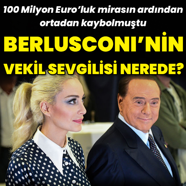 Berlusconi'nin kız arkadaşı nerede?