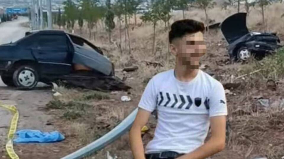 İkiye bölünen araçta can verdi