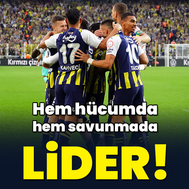 Hem hücumda hem savunmada lider!