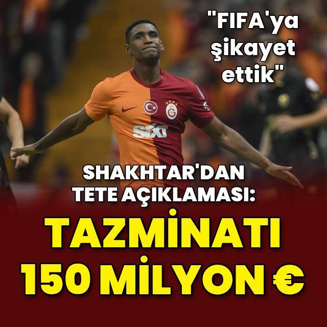 "Tazminatı 150 milyon Euro"