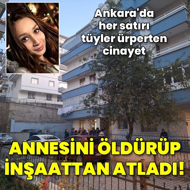 Annesini öldürüp not bıraktı