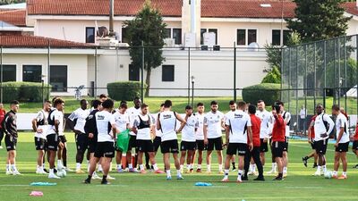 Beşiktaş'ta Lugano maçı mesaisi başladı
