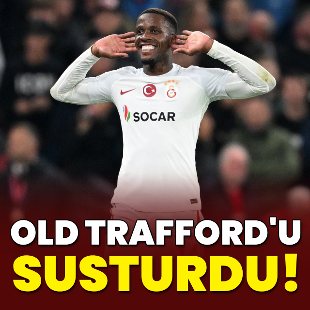 Zaha, Old Trafford'u susturdu!