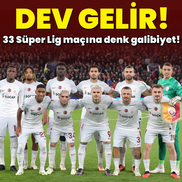 Galatasaray'a dev gelir!