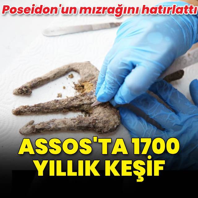 Assos'ta 1700 yıllık keşif!