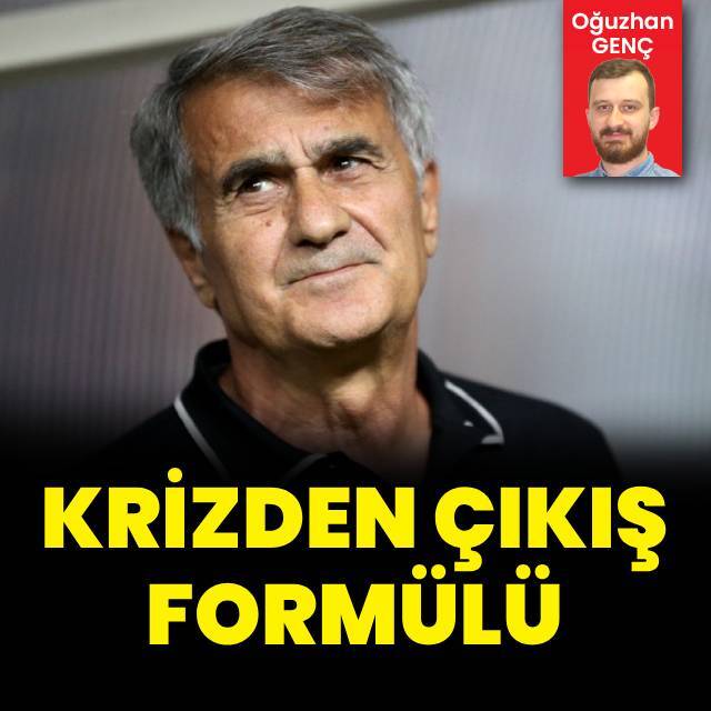 Krizden çıkış formülü!