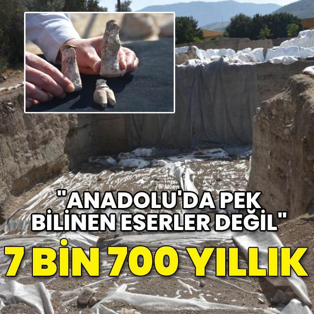 7 bin 700 yıllık insan figürleri bulundu