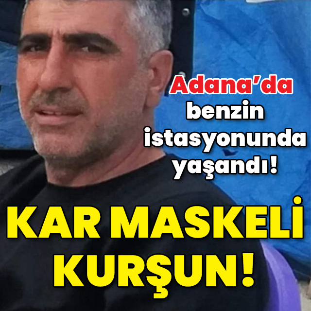 Benzin istasyonunda yaşandı! Kar maskeli dehşet!
