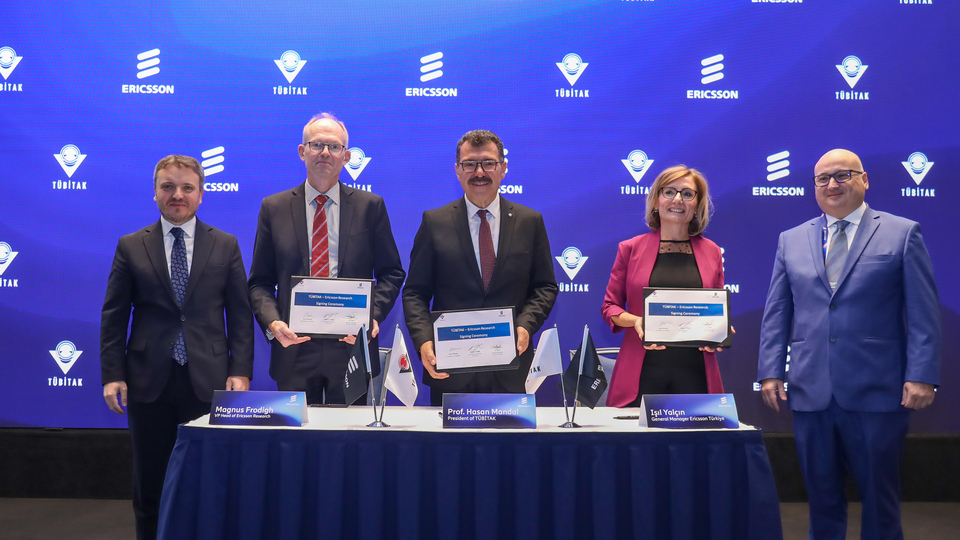 Ericsson'la TÜBİTAK iş birliğini uzattı