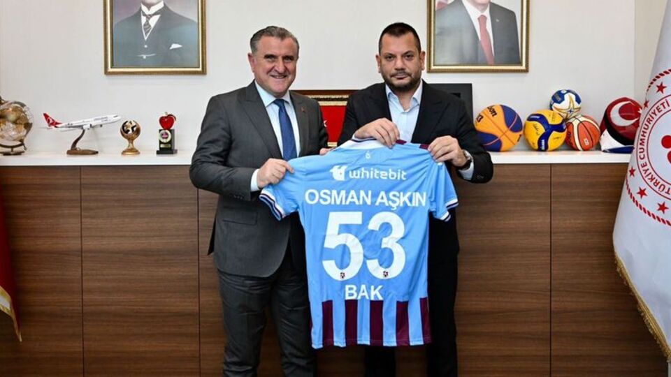 Ertuğrul Doğan, Bakan Bak'ı ziyaret etti