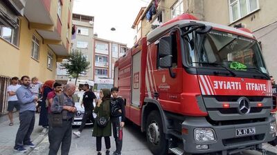 Esenler'de kahreden yangın!