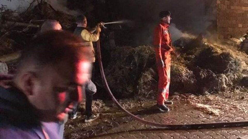 Aynı mahallede ikinci yangın