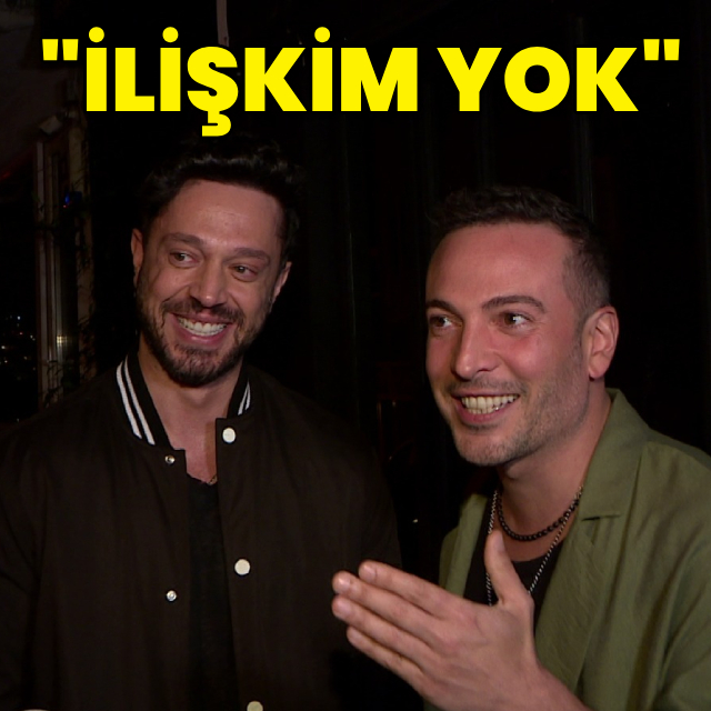 "İlişkim yok"