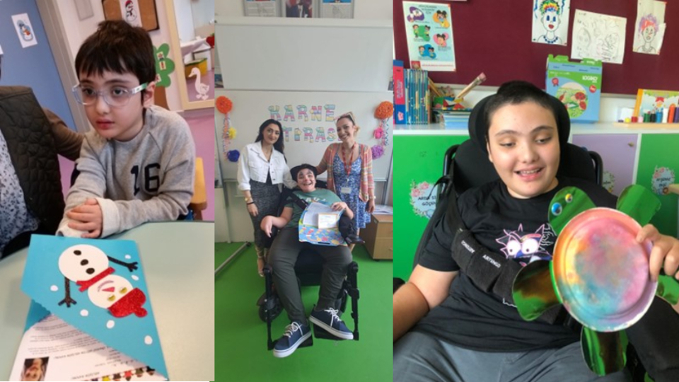 Serebral Palsi hastası Bilgehan terapiler ve eğitim sayesinde özgürce hareket edebiliyor