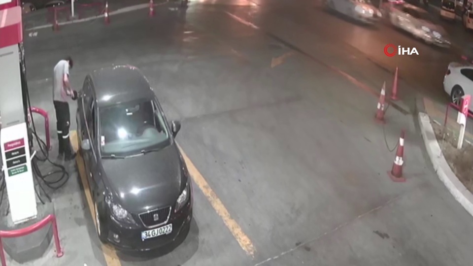Benzin konulan araçta yarım milyonluk zarar!