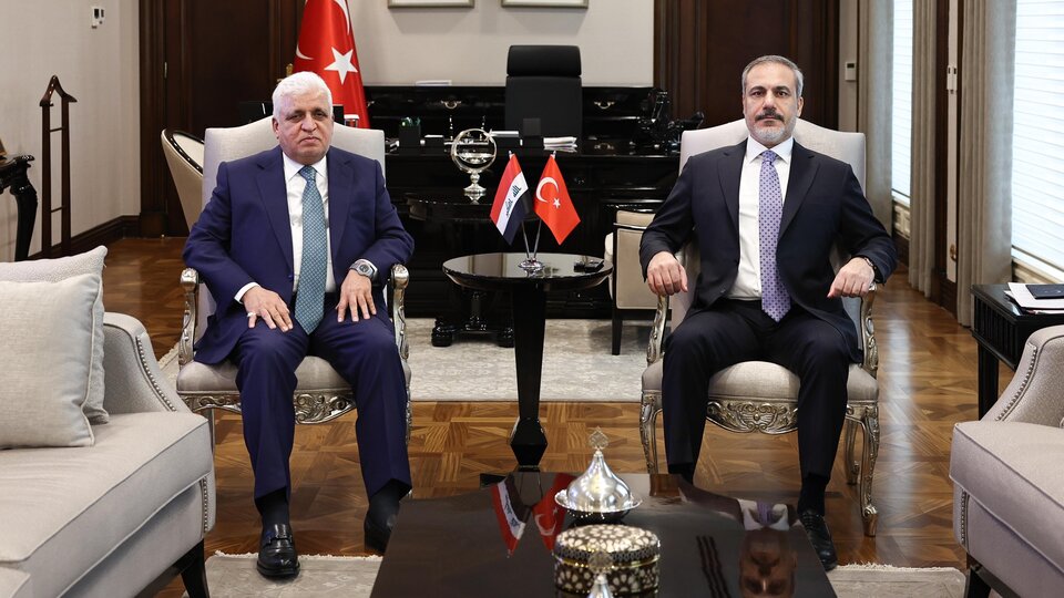 Bakan Fidan, Falih el-Feyyad'ıyı kabul etti