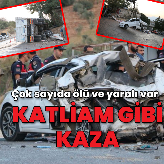 Gaziantep'te kamyon faciası!