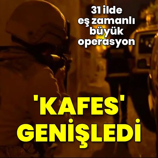 İzmir'de Kafes Operasyonu: 27 gözaltı