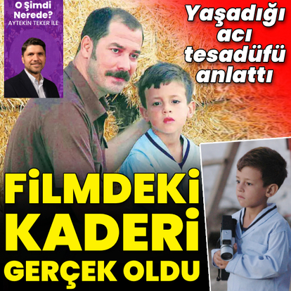 'Filmdeki acılı sahne kaderim oldu'