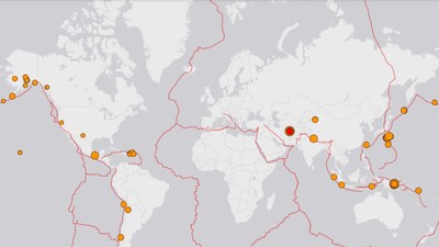 Dünya depremlerle sarsıldı!