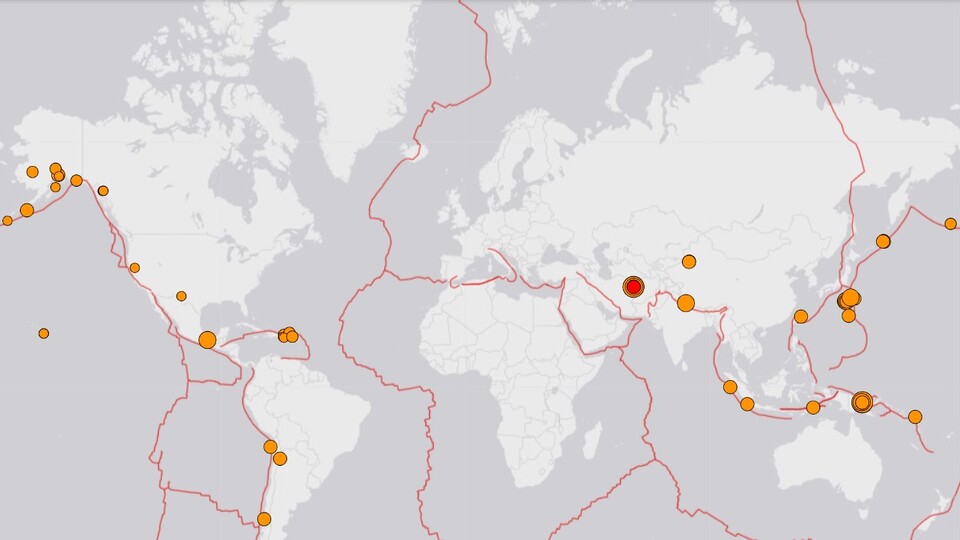 Dünya depremlerle sarsıldı!