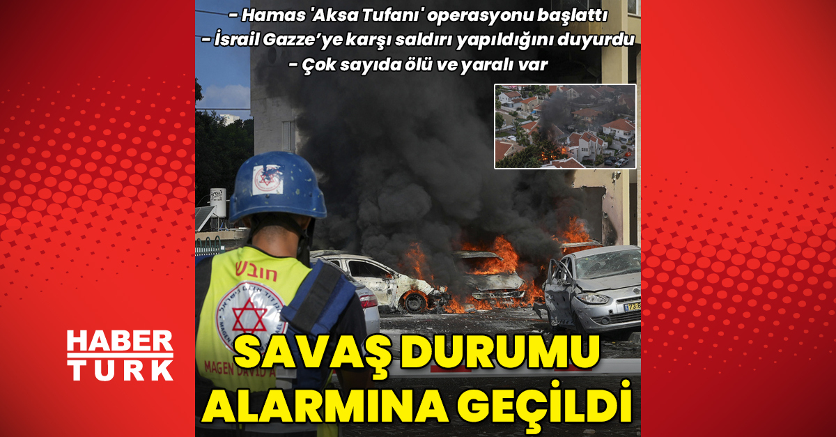 SAVAŞ ALARMI | İsrail – Filistin son dakika… Hamas’tan İsrail’e Aksa Tufanı operasyonu: Fazlaca sayıda ölü ve yaralı var! İsrail Filistin Savaşı Son Durum Nedir, Ne Oldu?