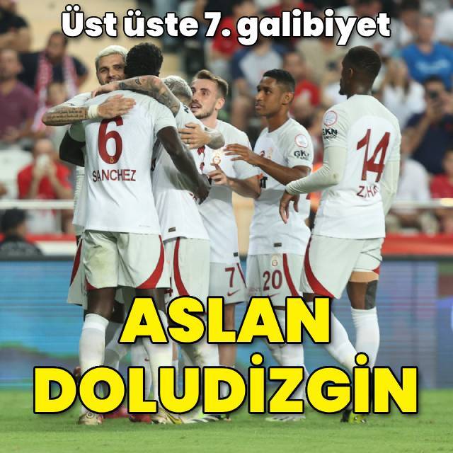 Galatasaray doludizgin!