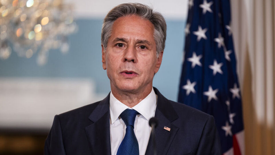 Üç ülkenin bakanı Blinken'le görüştü