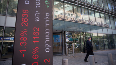 Tel Aviv Borsası'nda sert düşüş