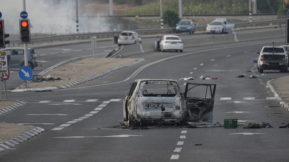 İsrail'in sınır kenti çatışmaların ardından görüntülendi